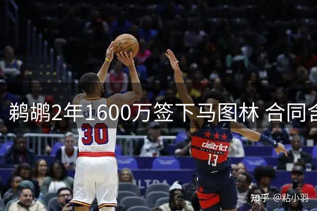 鹈鹕2年1600万签下马图林 合同含球员选项